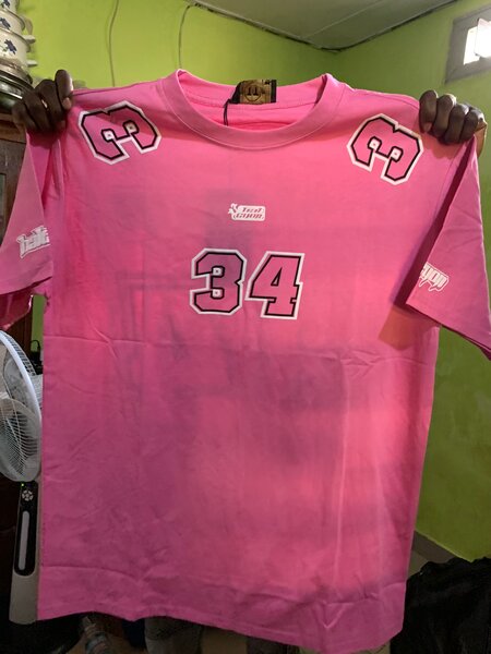 T-Shirt rose sport casual