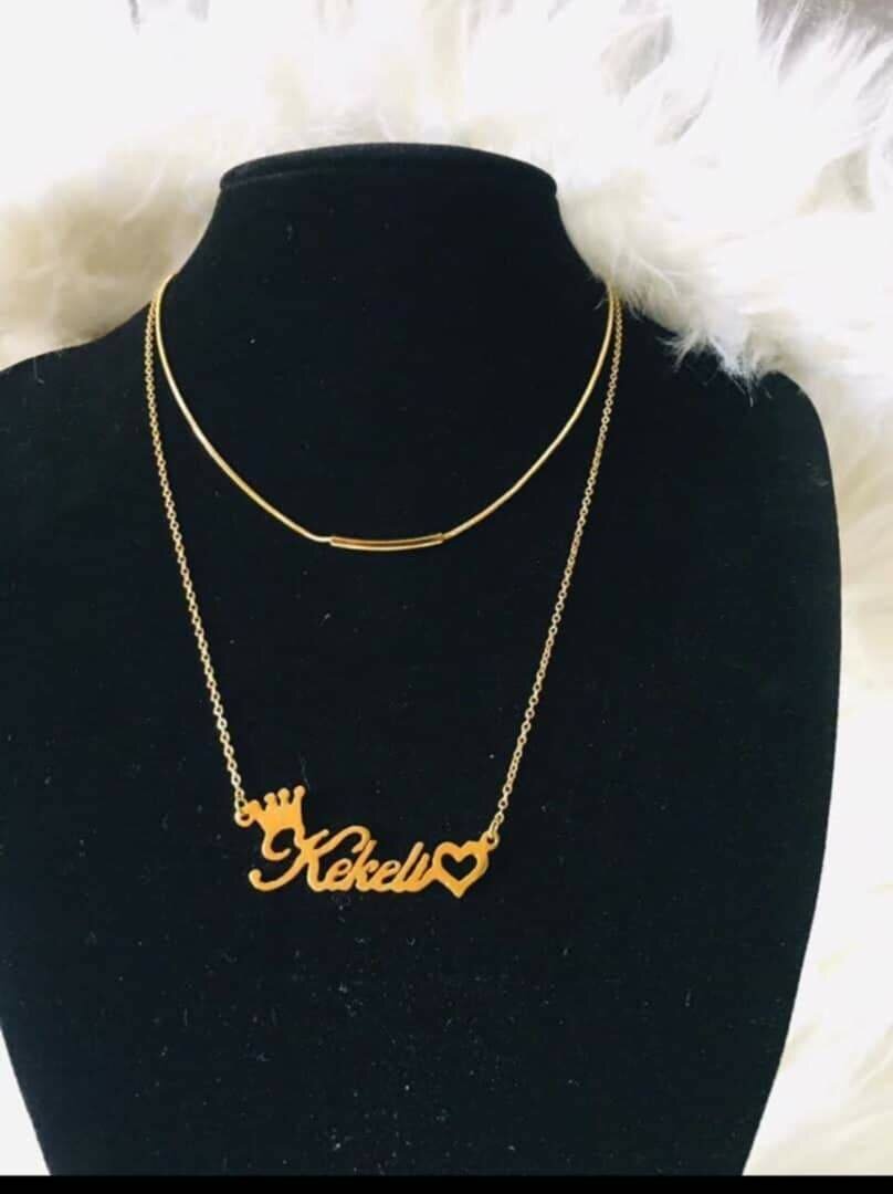 Customised bracelets and necklaces