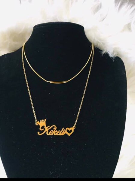 Customised bracelets and necklaces