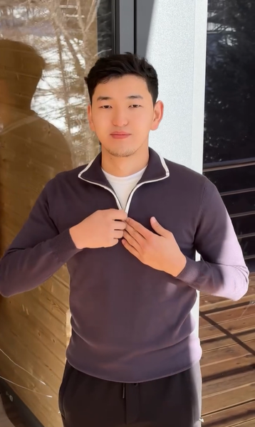 кофта коричневая мужская