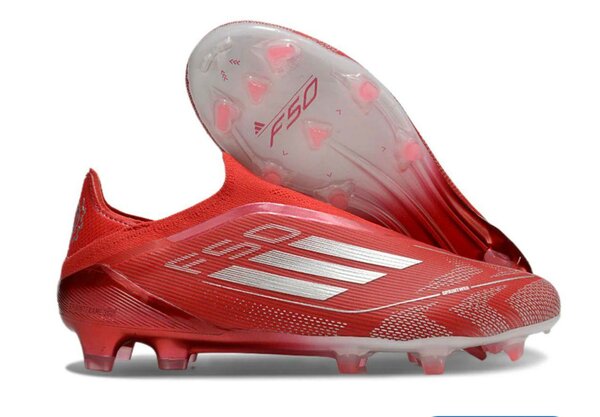 Chaussures de Football Rouge Performance