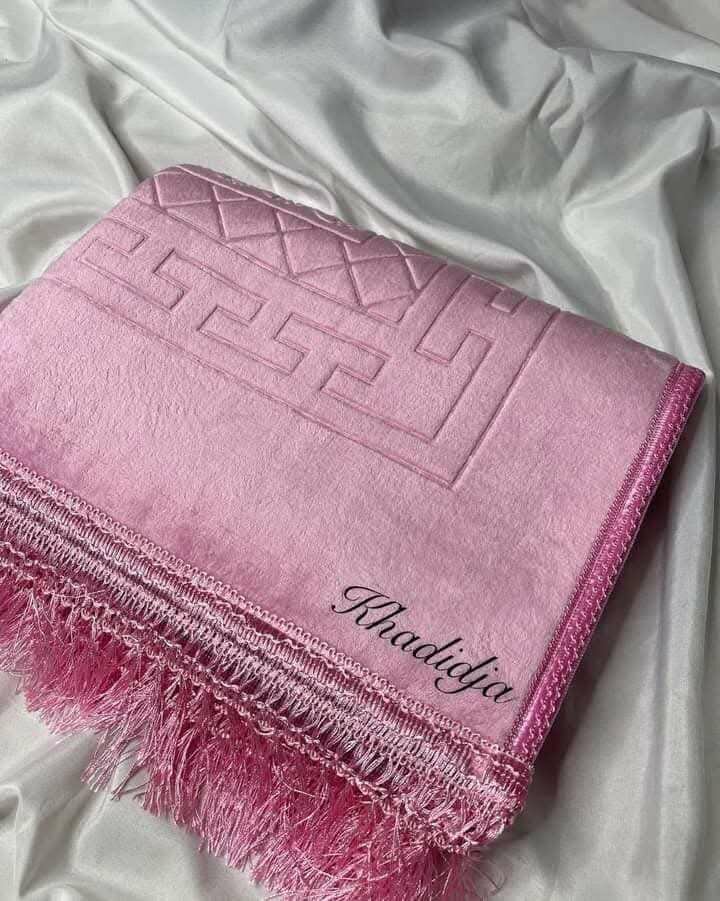 Tapis de prière personnalisé