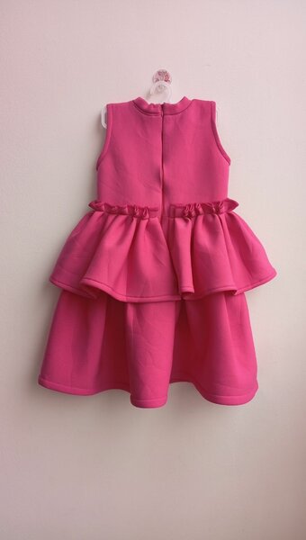 Robe Fille Rose avec Lapin
