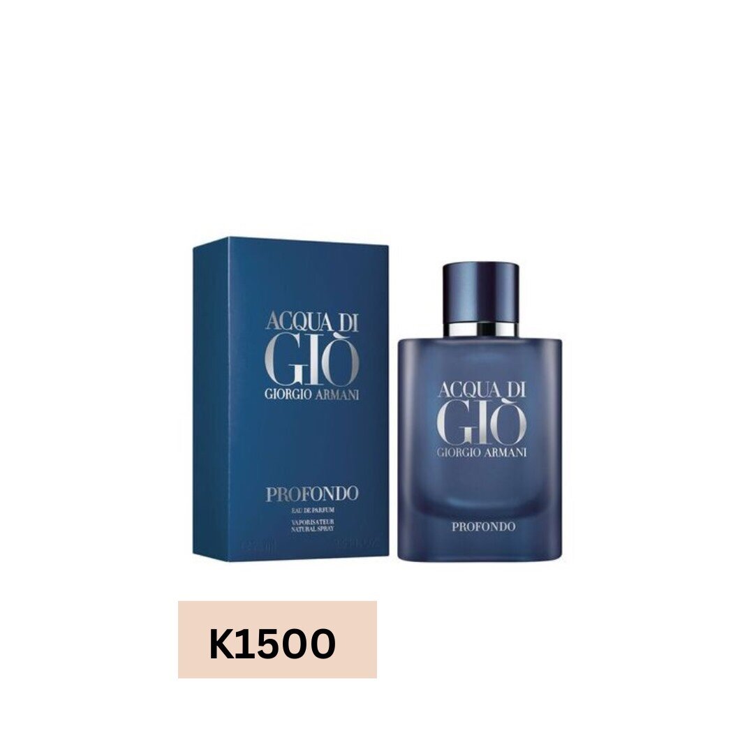 ACQUA DI GIO PROFONDO. 100ML