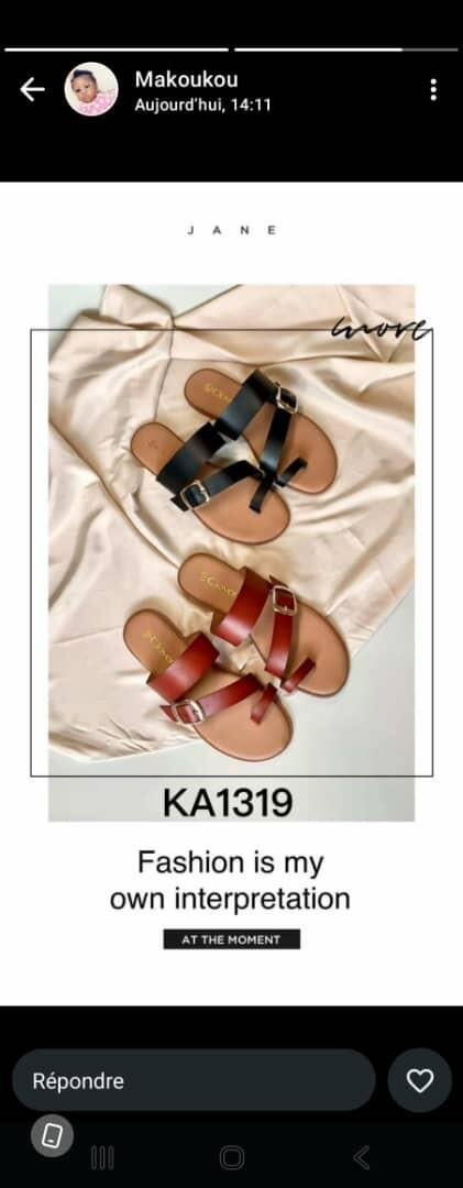 Chaussure dame cuir élégante