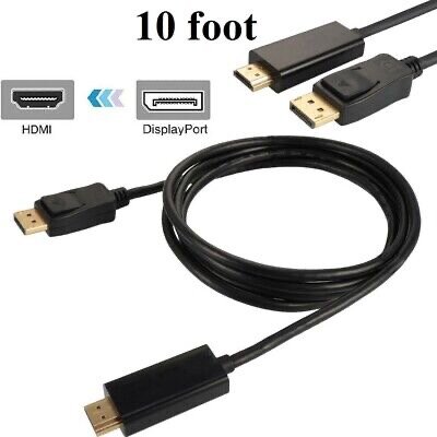 Câble DisplayPort HDMI 1,8m