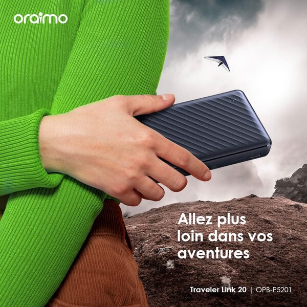 Chargeur portable oraimo