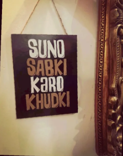 Wall Hanging Wooden Base Quotes