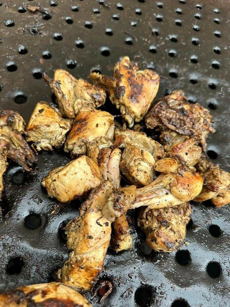 Poulet grillé parfumé