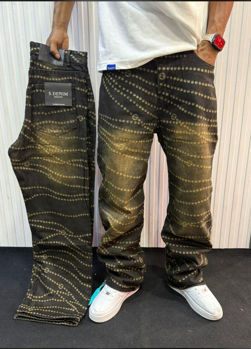 Pantalons en denim chic