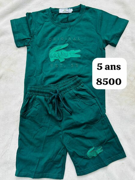Ensemble T-shirt et Short Enfant