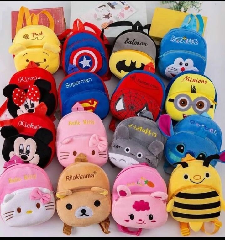 Sacs à dos enfants peluche