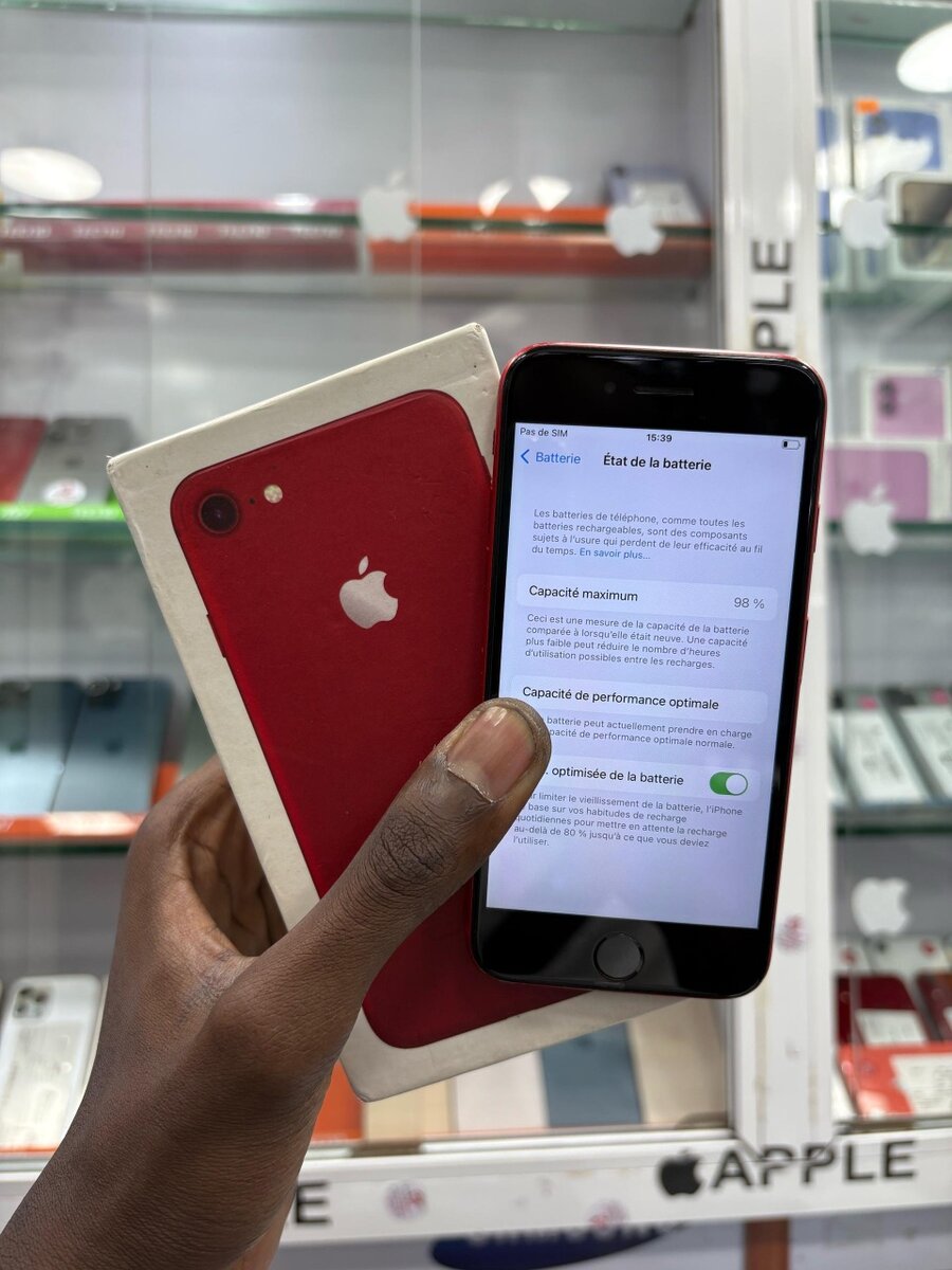 iPhone 7 avec son carton