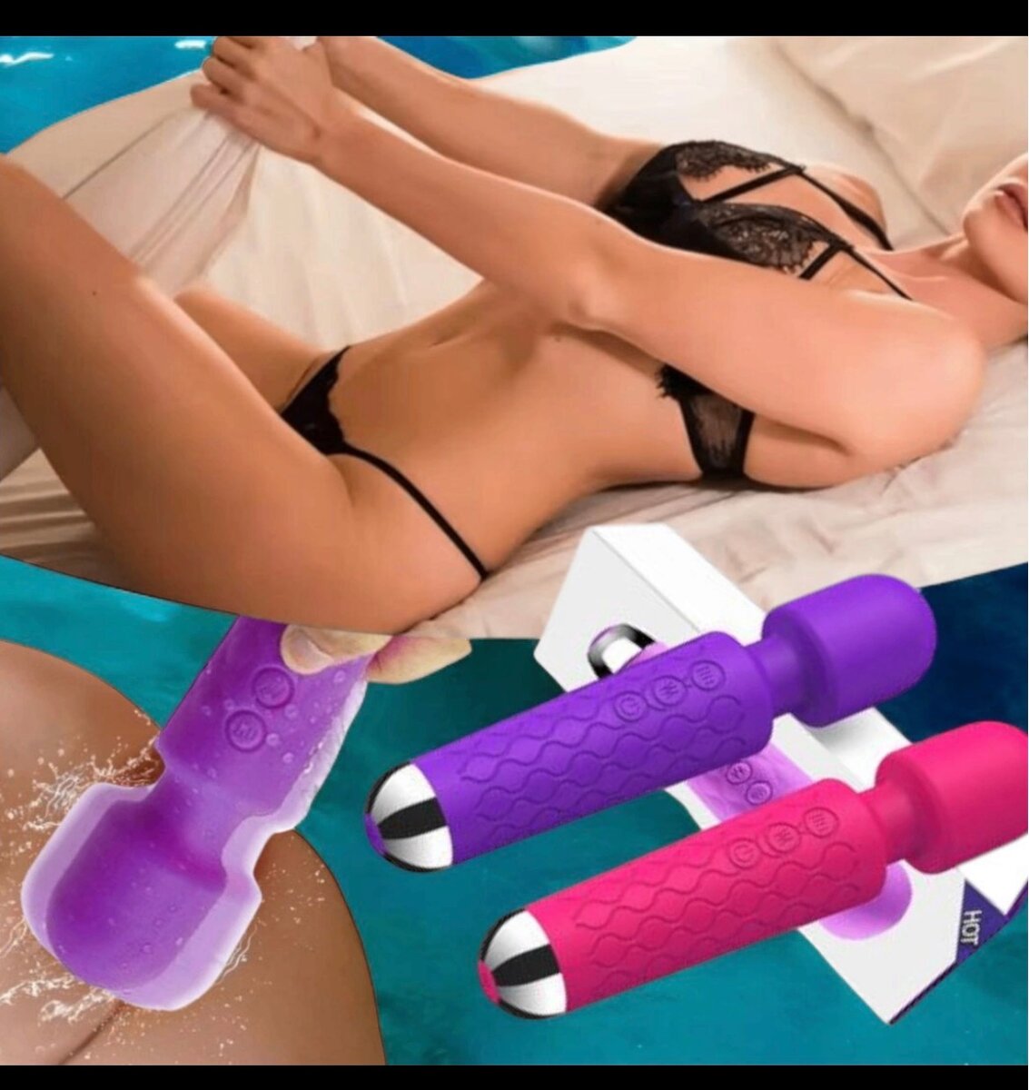 Masseur vibrant multifonction