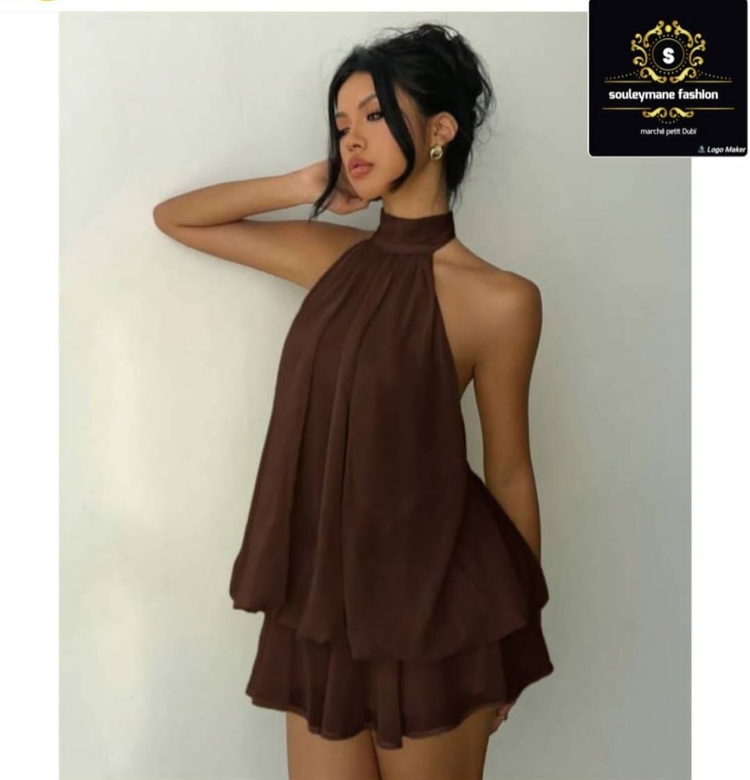 Robe courte élégante été