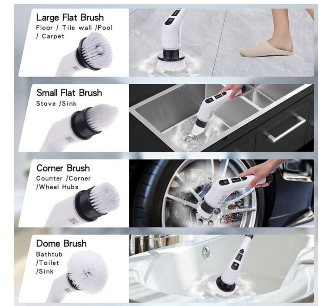 Brosse Électrique De nettoyage 9 en 1