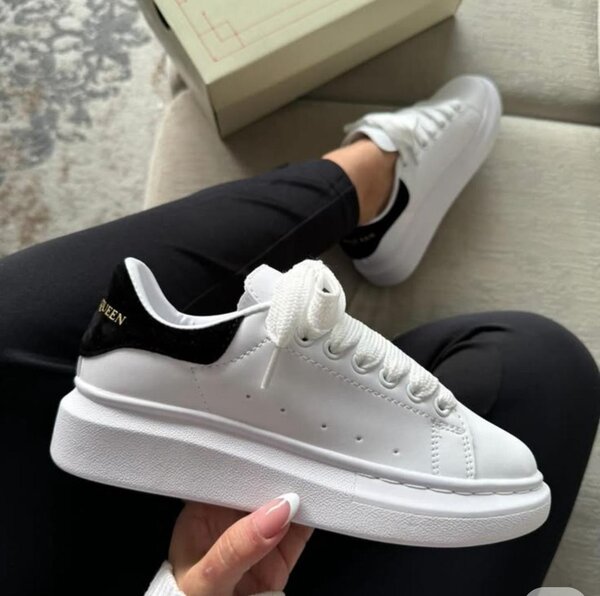 Baskets mode blanches femme