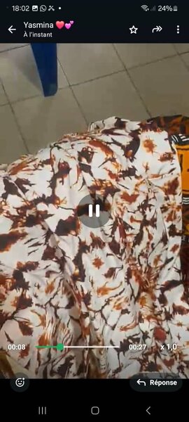 Pantalon imprimée automnale