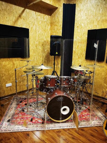 Sound proof drum cage/ shield