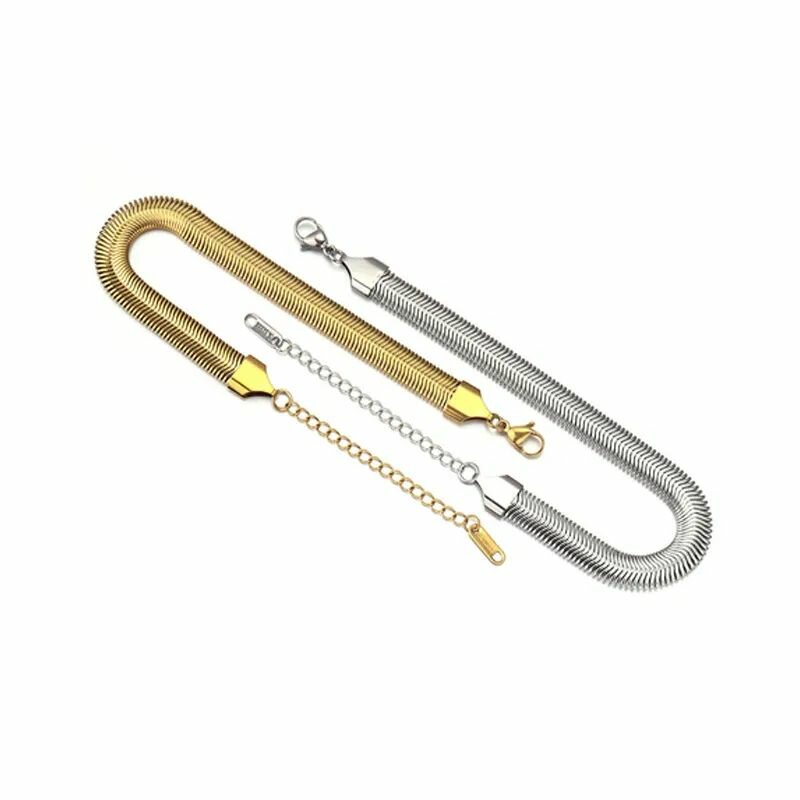 Collier Serpent Plaqué Or