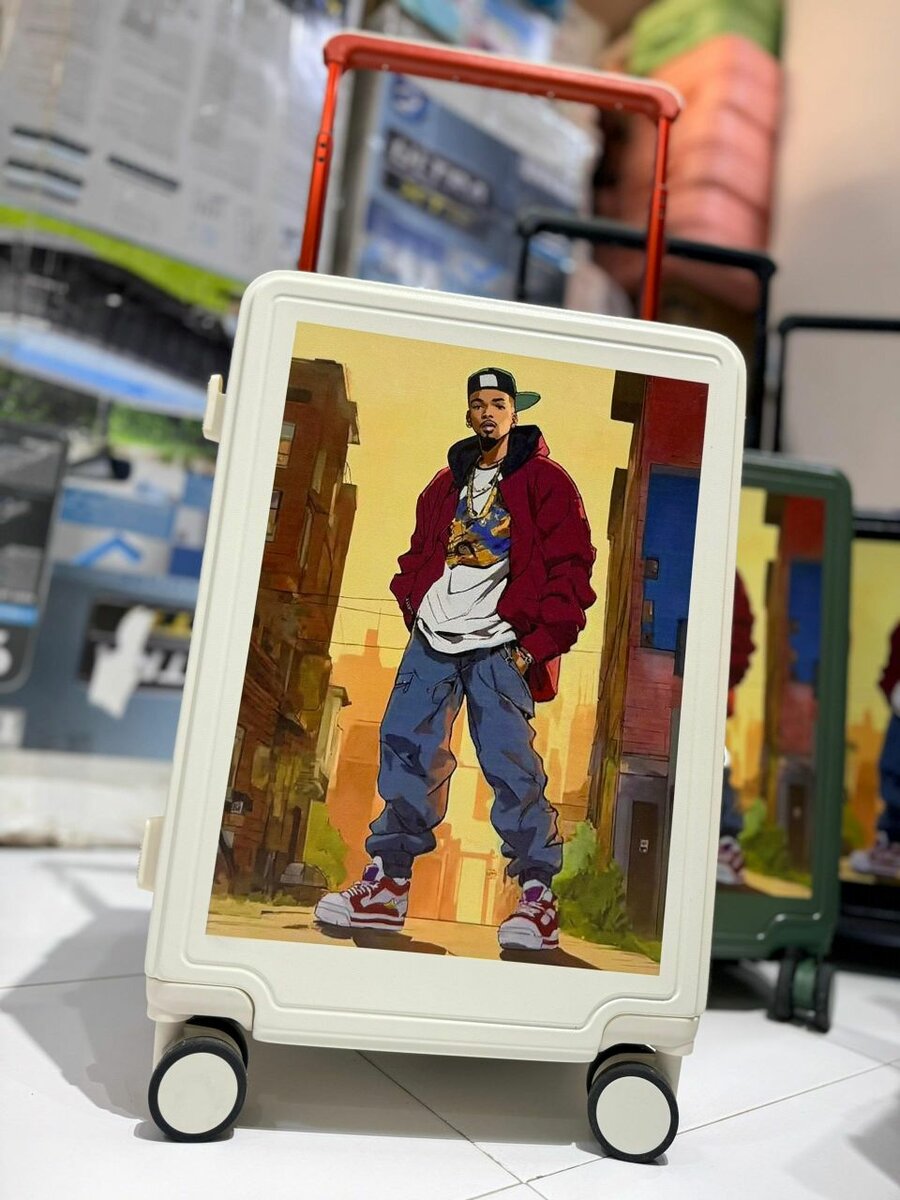 Valise à roulettes tendance