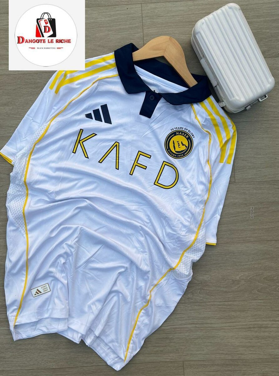 Maillot de Football Blanc