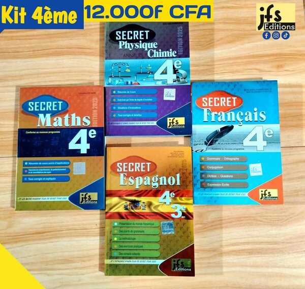 Kit Scolaire 4ème Année