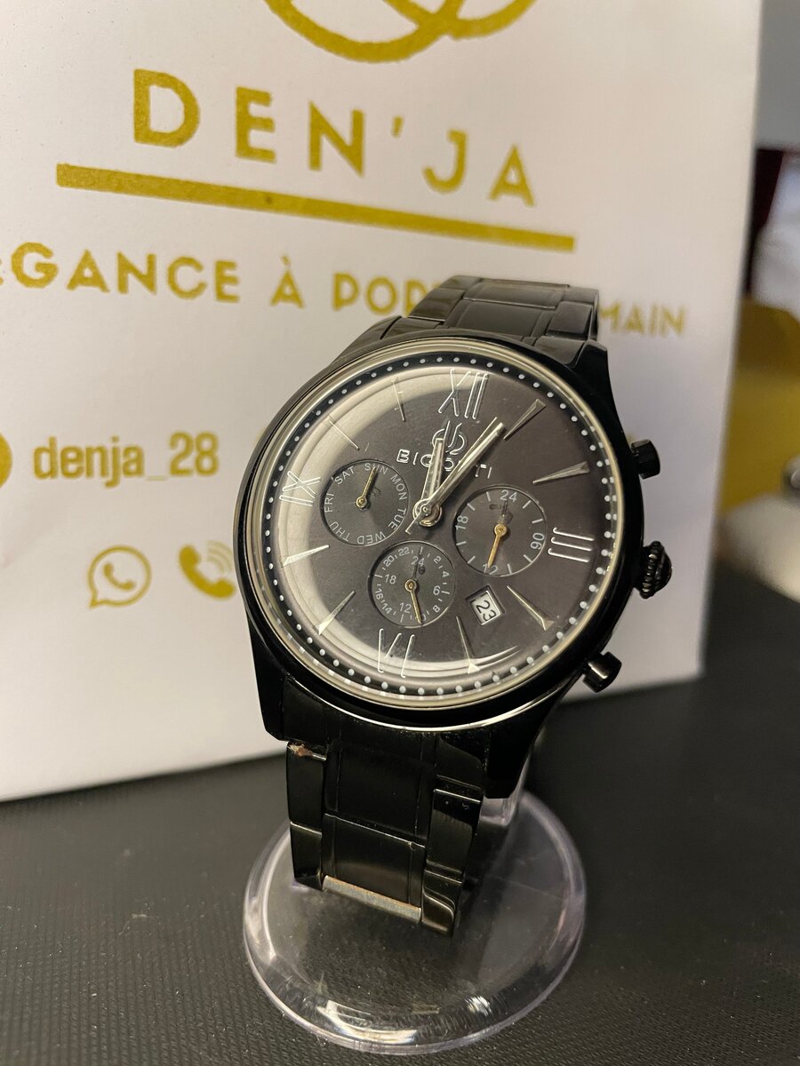 Montre Homme Élegante Noire