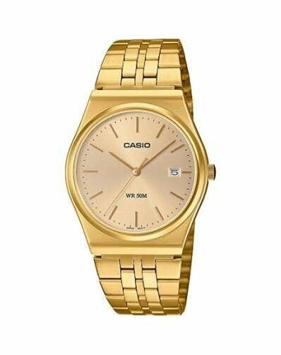 Montres Casio dorées élégantes