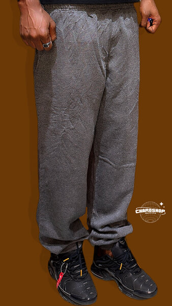Pantalon de jogging gris homme
