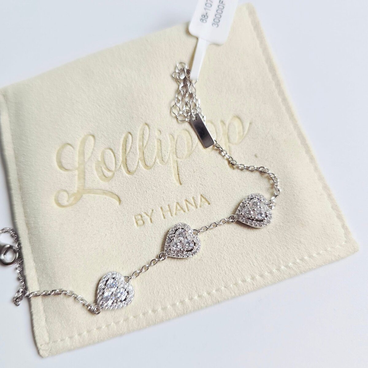 Bracelet Lollipop Coeur Argent