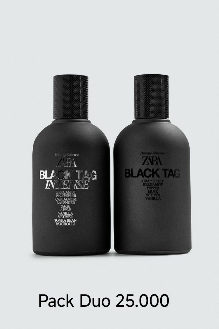 Duo Parfum Homme Black Tag