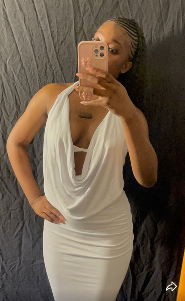 Robe blanche élegante