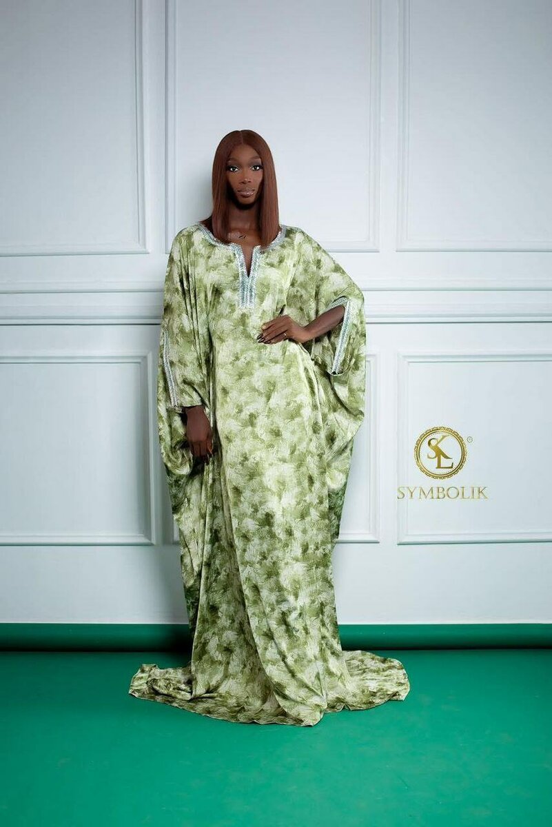 Robe Caftan Élégante Symbolik