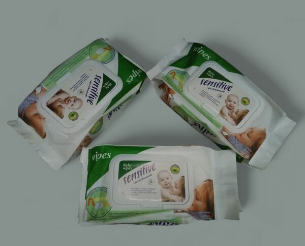 Sensitive wipes