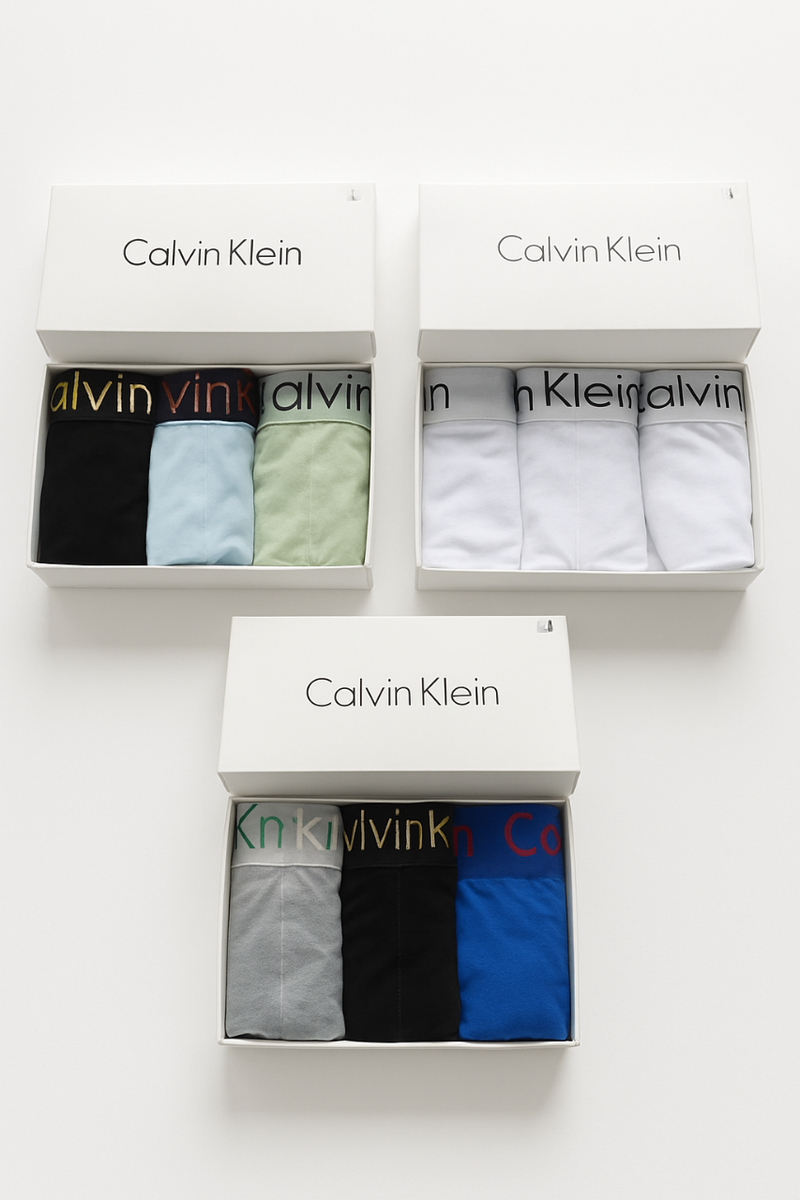 3 paquets de Calvin Klein