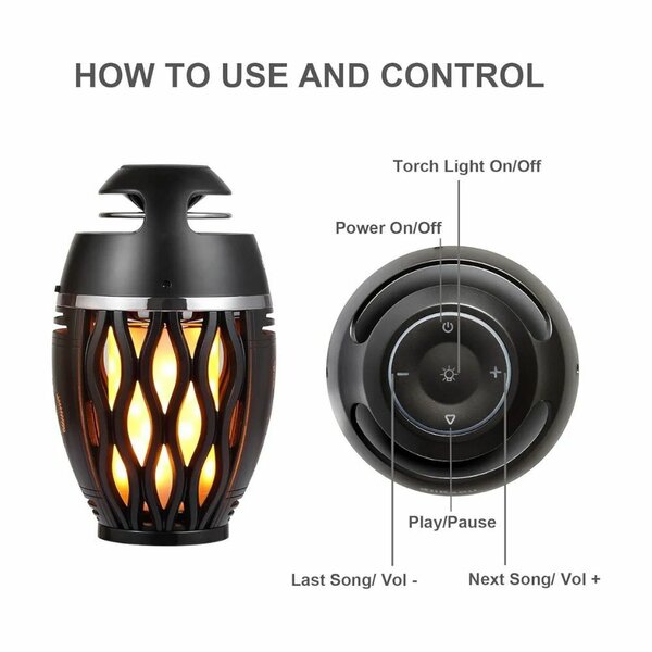 Колонка-светильник