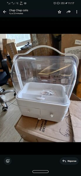 Organisateur de maquillage portable