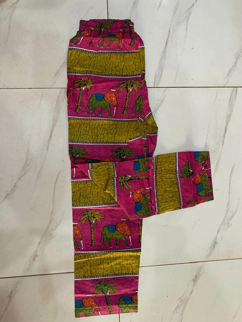 Pantalon tissu africain