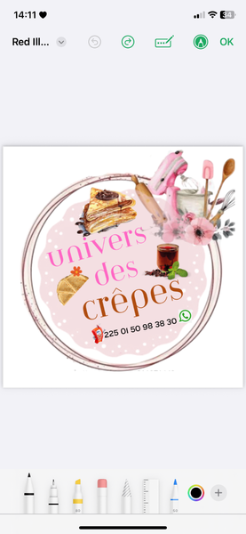 Univers des crêpes 