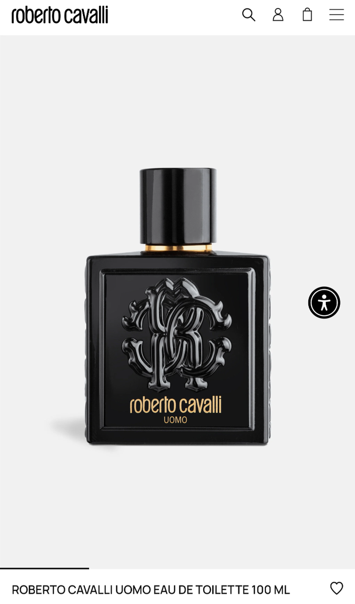 Roberto Cavalli Uomo Eau De Toilette 100ml