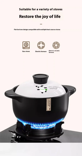 Ceramic cooking pot