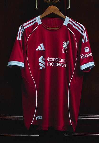 Maillot de Liverpool Fc rouge