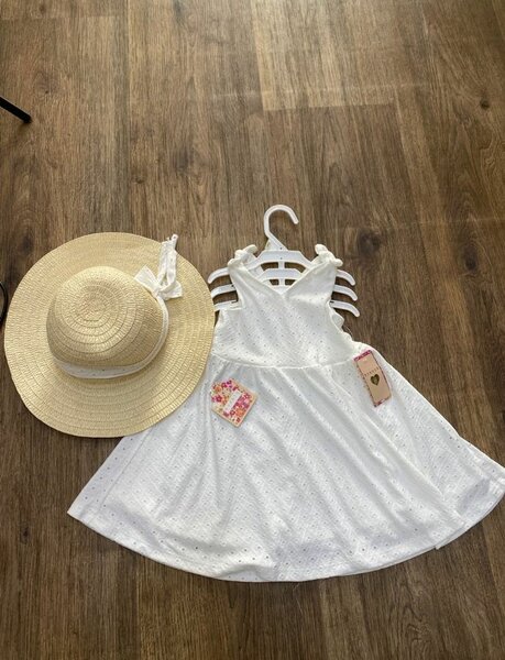 Elegant White Summer Dress