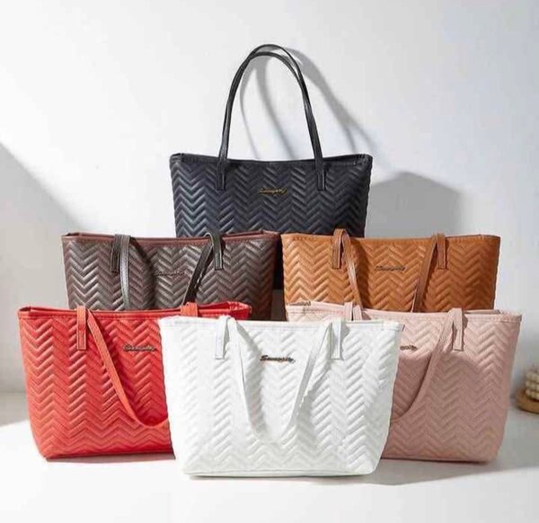 Sac fourre-tout motif chevron