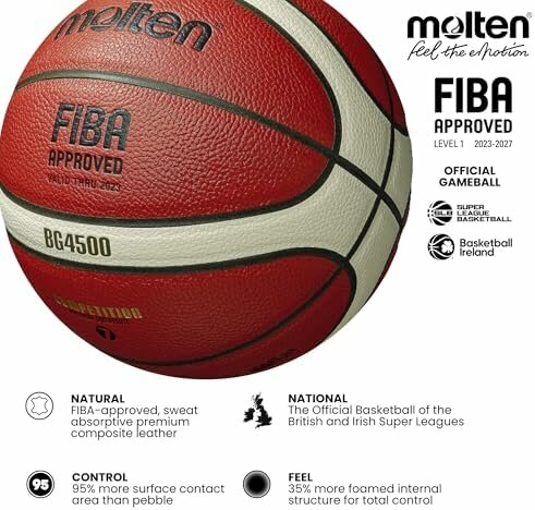 Ballon Molten FIBA Taille 6