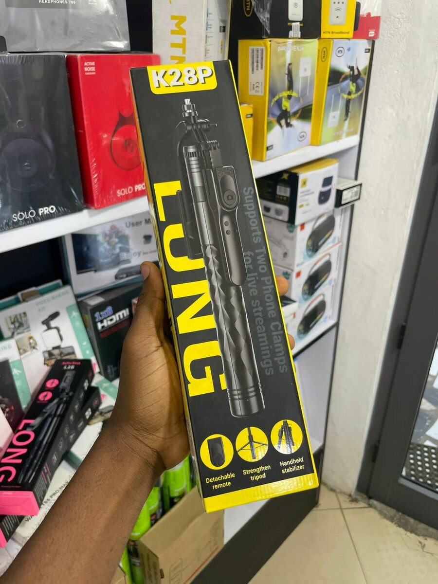 Selfie Stick with Tripod & Remote