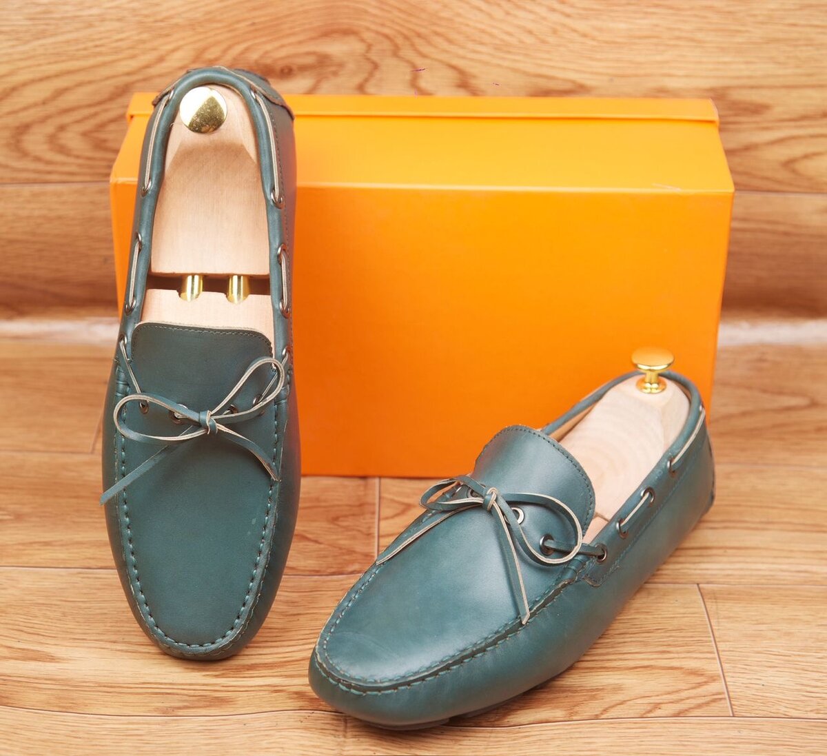 Mocassins en cuir élégants