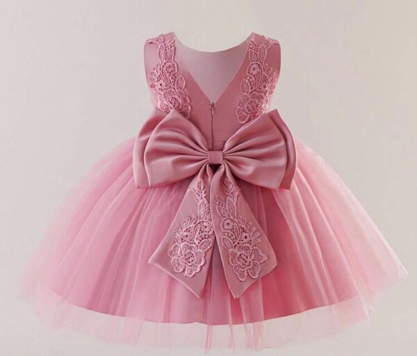 Robe de cérémonie fille rose