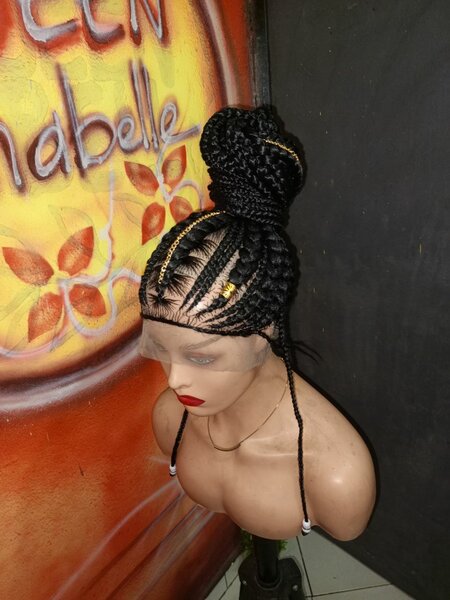 Perruque tresse l'africaine
